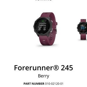 Garmin Forerunner 245!
